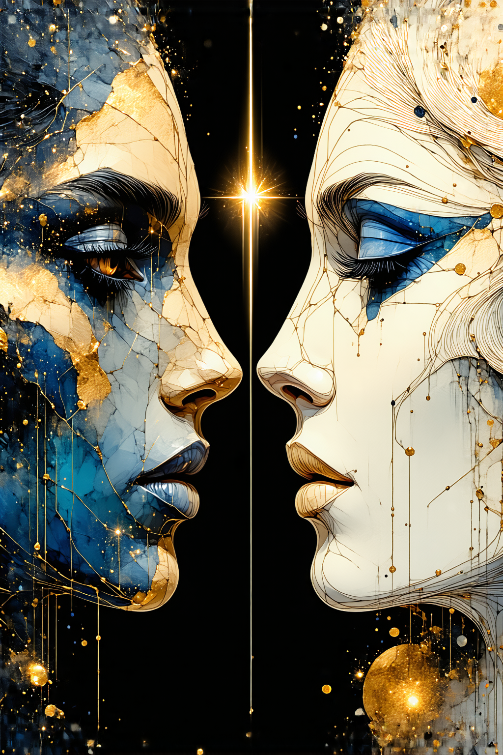 The Lovers tarot card